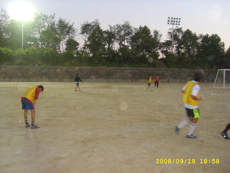 1,2학년 선후배 친선 축구경기