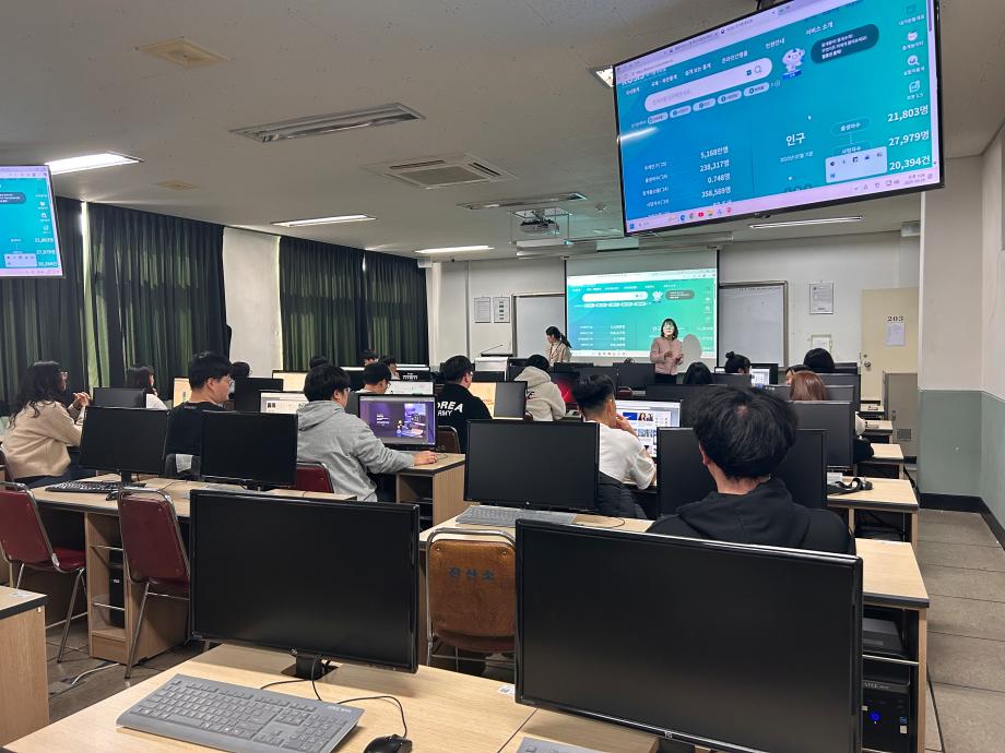 [사회복지학과] 찾아가는 통계 특강 진행