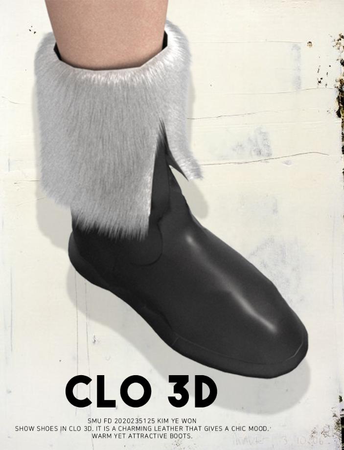 CLO3D 신발 모델링